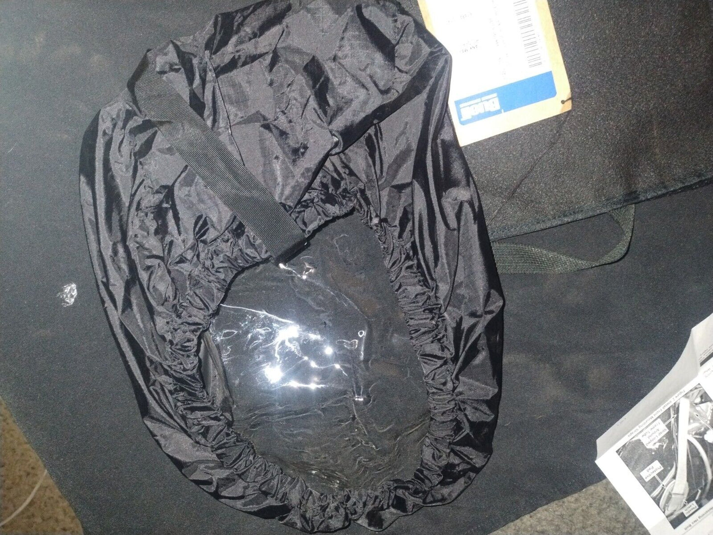 HARLEY DAVIDSON BUELL TANK MAP HOLDER P/N# 61482-01Y And Rain Cover