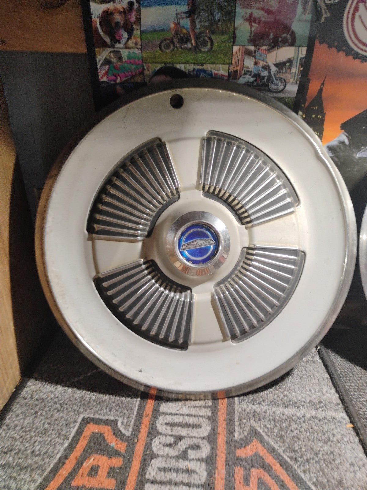 (2) 15" Hubcaps Wheelcovers for 1965 Ford Galaxie