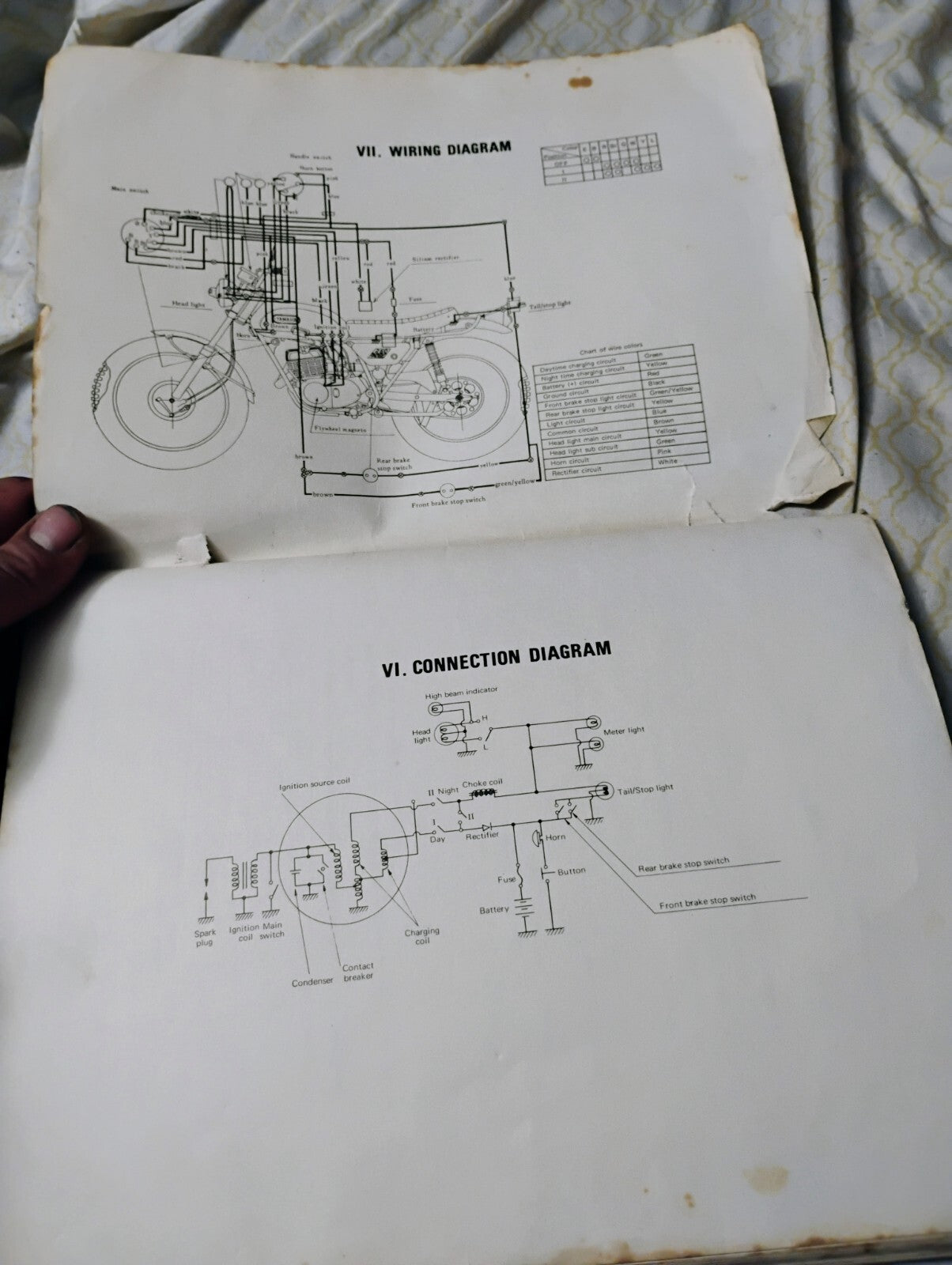 Yamaha Dt 250 Dt1 250 Manual Oem Dt1 Owners Manual Rare Gyt Comp Dt1b