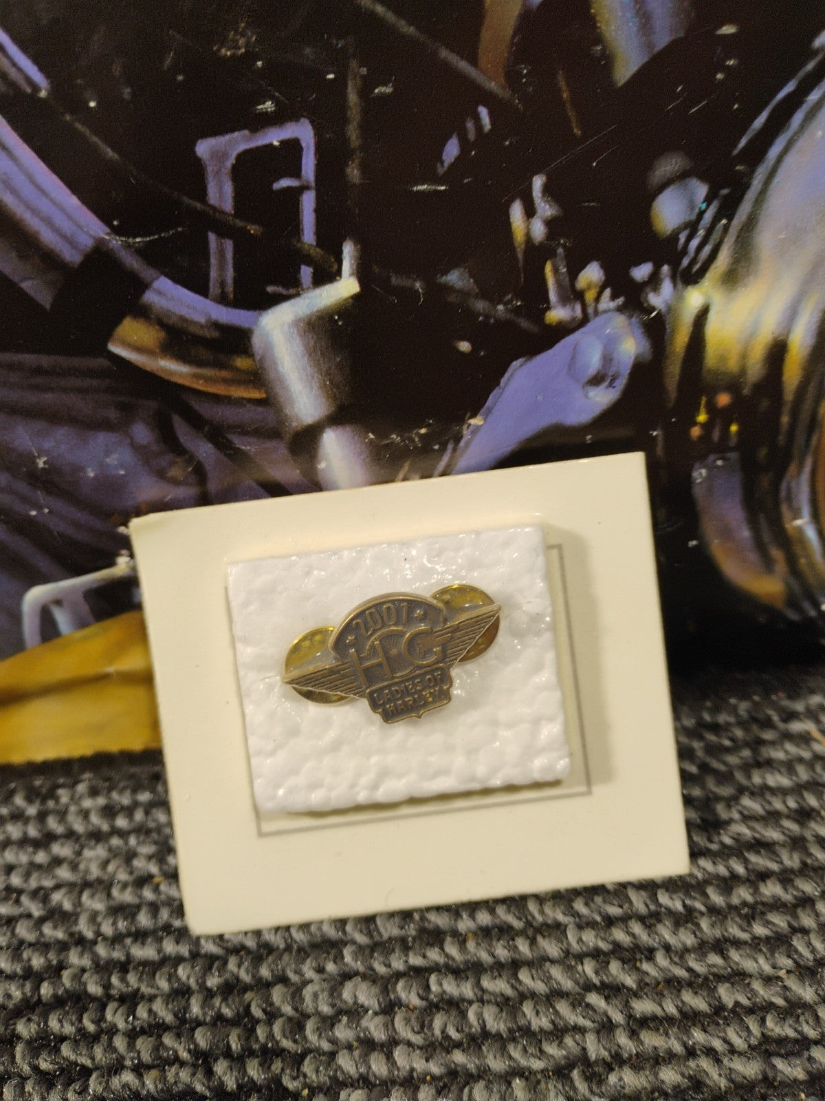 2001 Harley-Davidson Ladies of Harley Vintage Lapel Pin Collectible