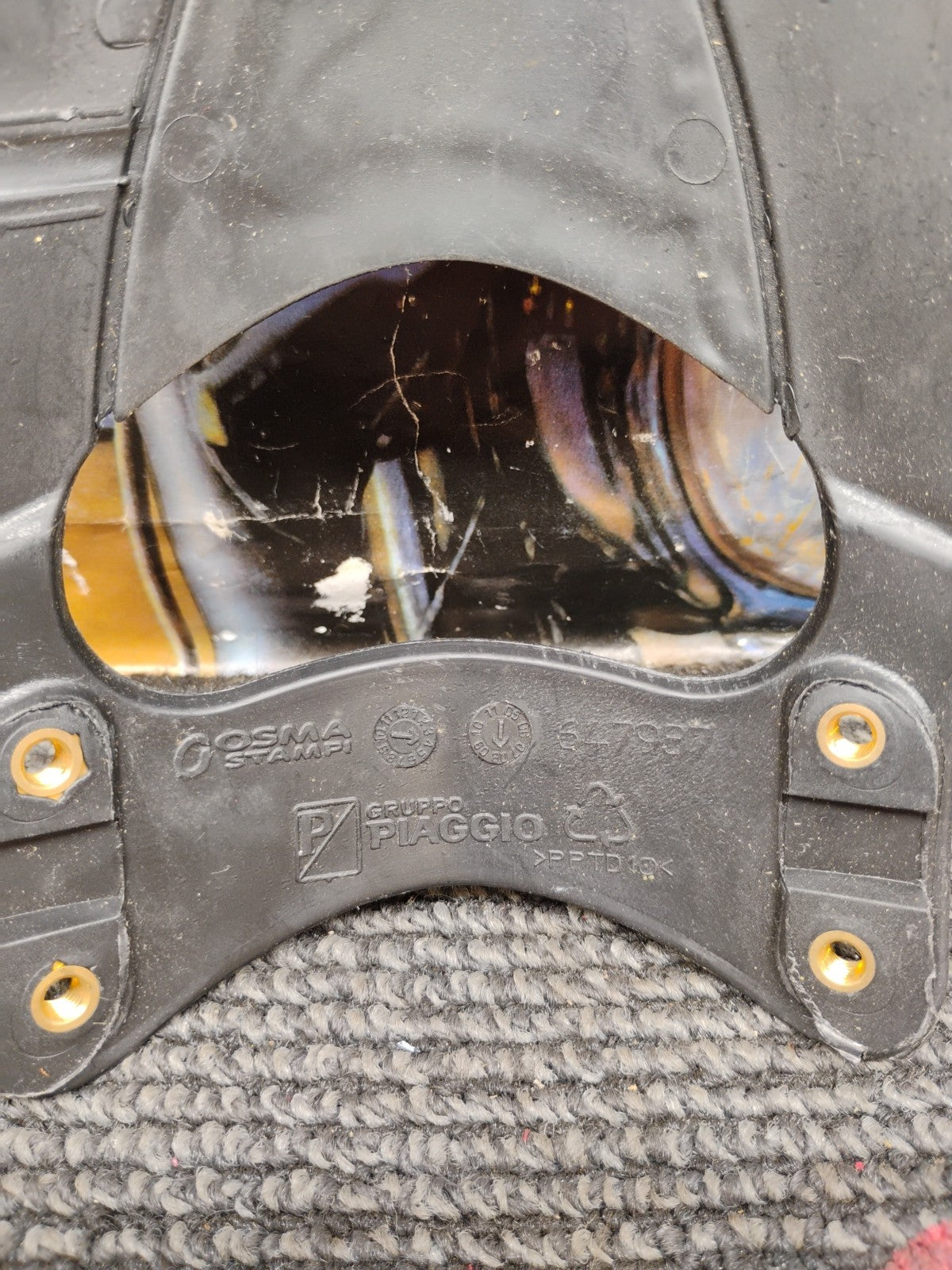 Piaggio Front Mud Flap P#647987