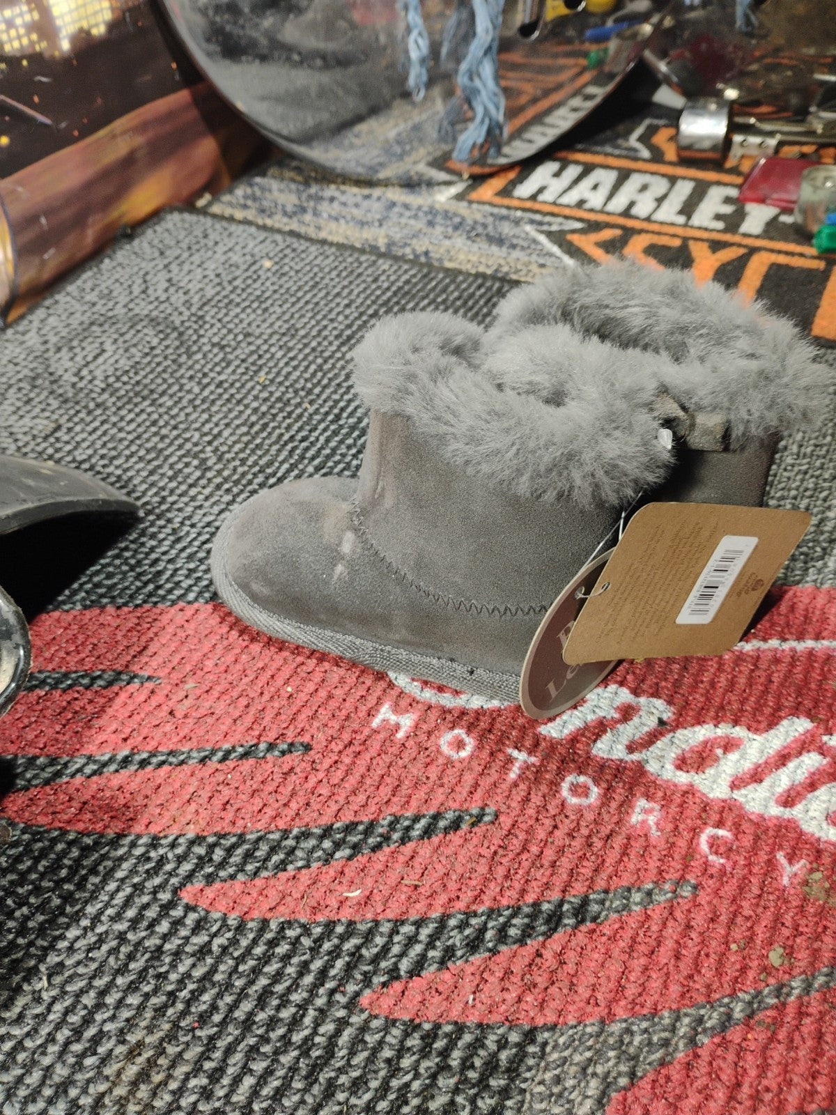 Bearpaw Babies Infants Boots Size Age 6-12 Mounts Brand New