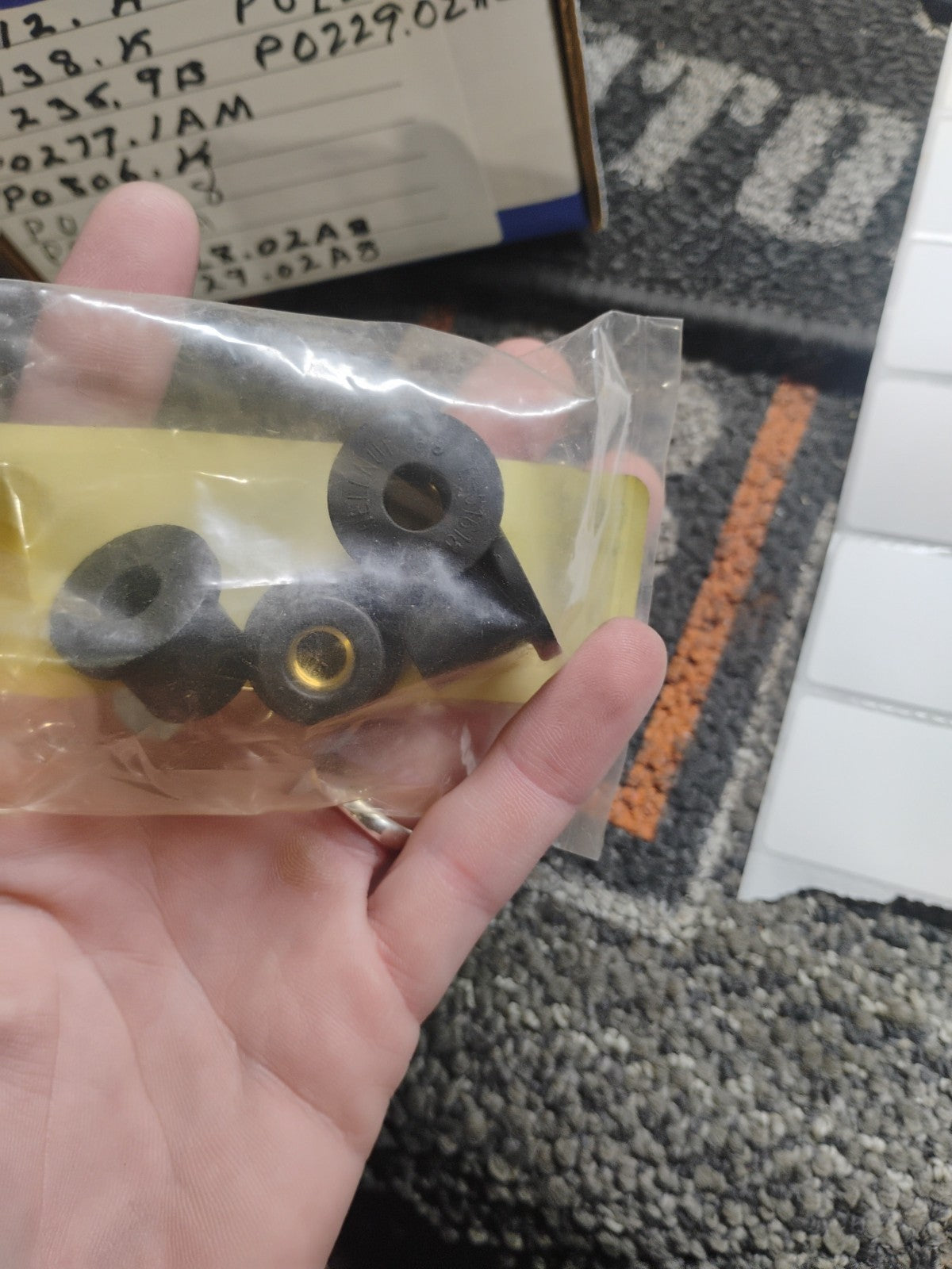 Buell OEM Q0117.2 Well Nut Set Qty 4 NOS