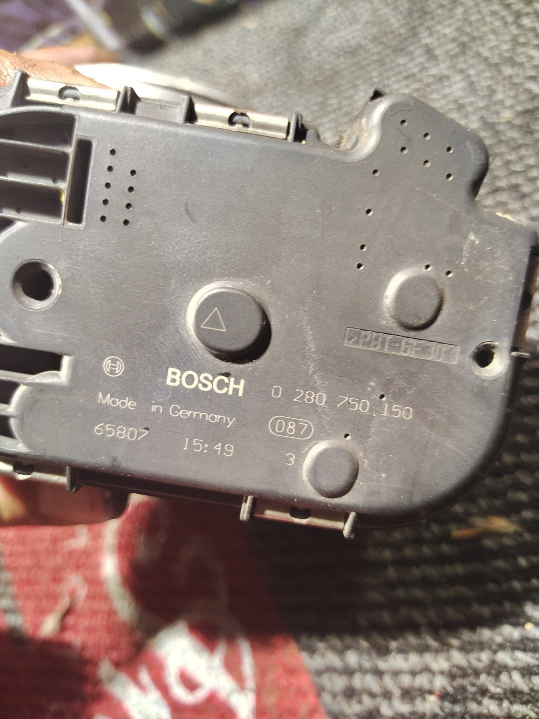 2017 Indian Roadmaster BOSCH Throttle Body And Cover Blade Control 0280750150