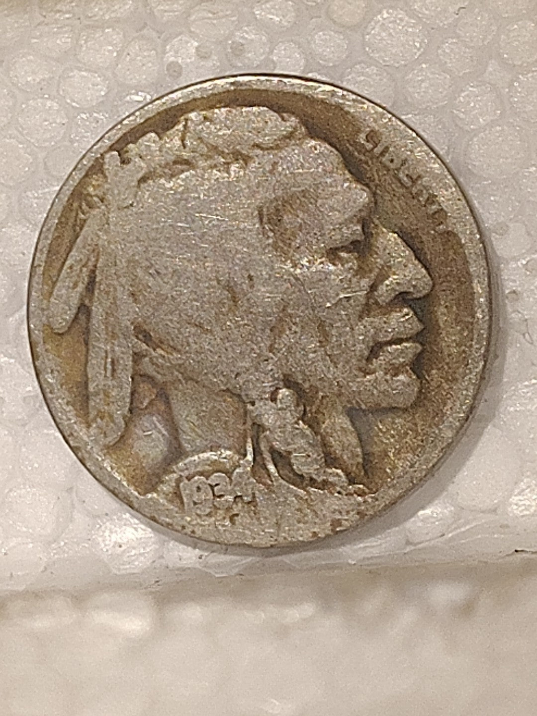 1934 D Buffalo Nickel Dripping Luster++ Gorgeous Rainbow Toning!
