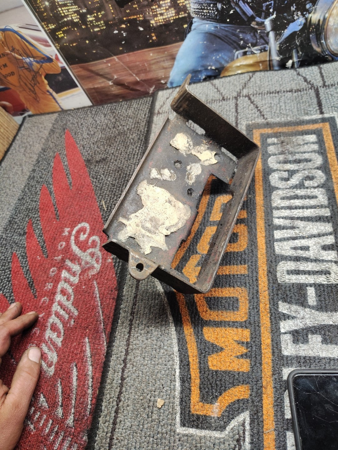 1981 Harley Shovelhead FXS 1340 superglide Lowrider *2783 Battery Box