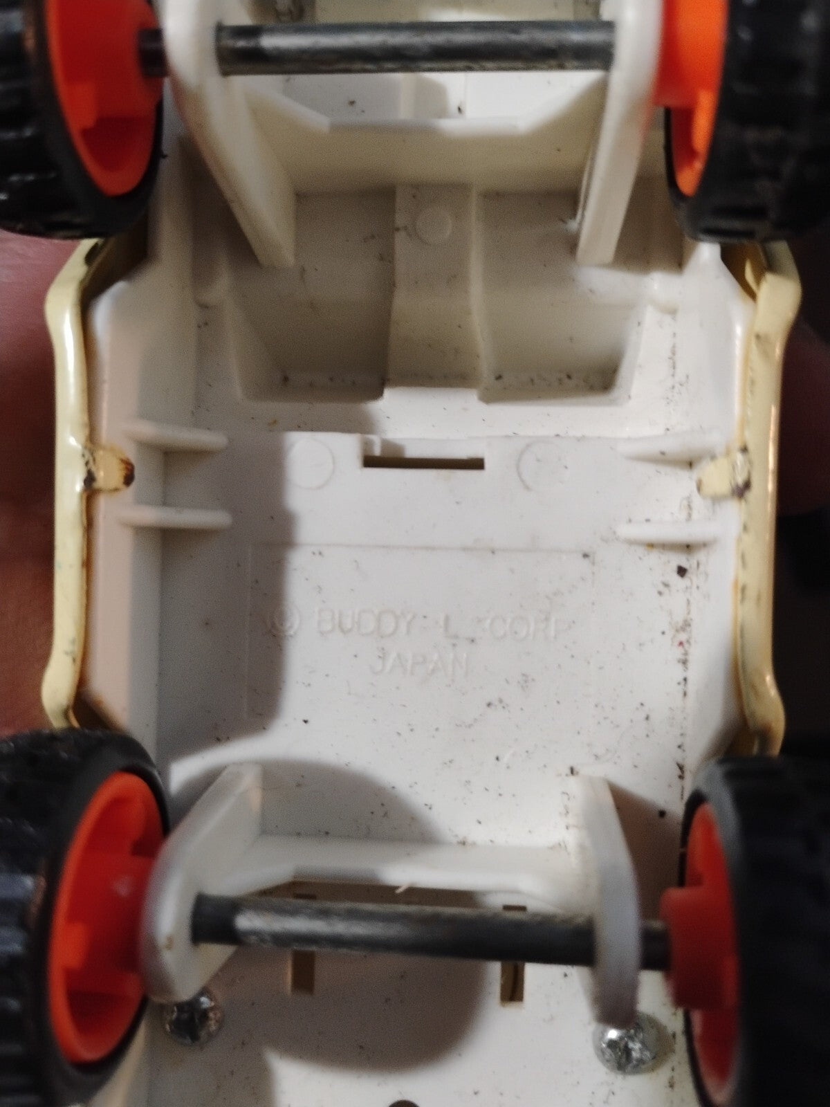 Buddy L Power Light Pressed Steel Utility Truck No Ladder