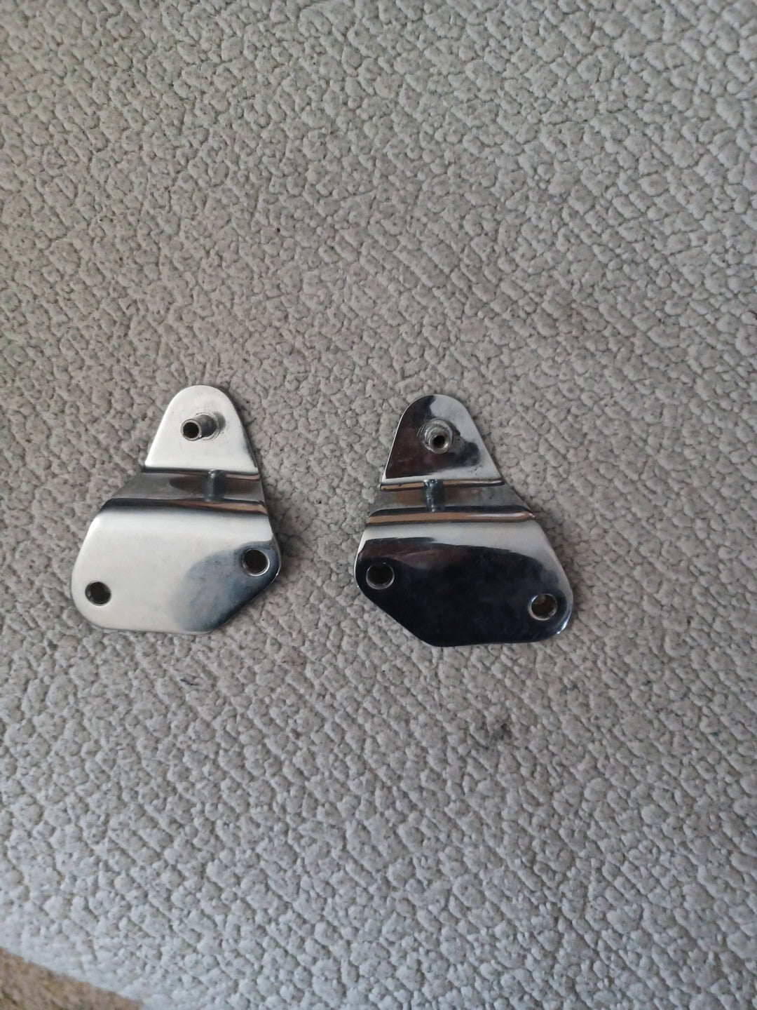 Harley Davidson Chrome Quick Release Brackets