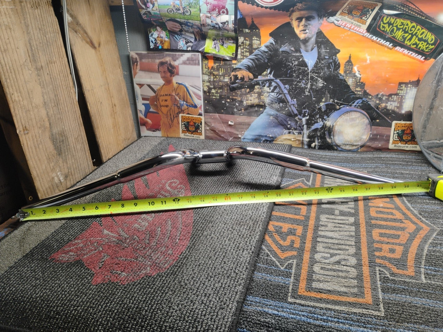 1 1inch Handlebar Chrome Harley Davidson bobber chopper