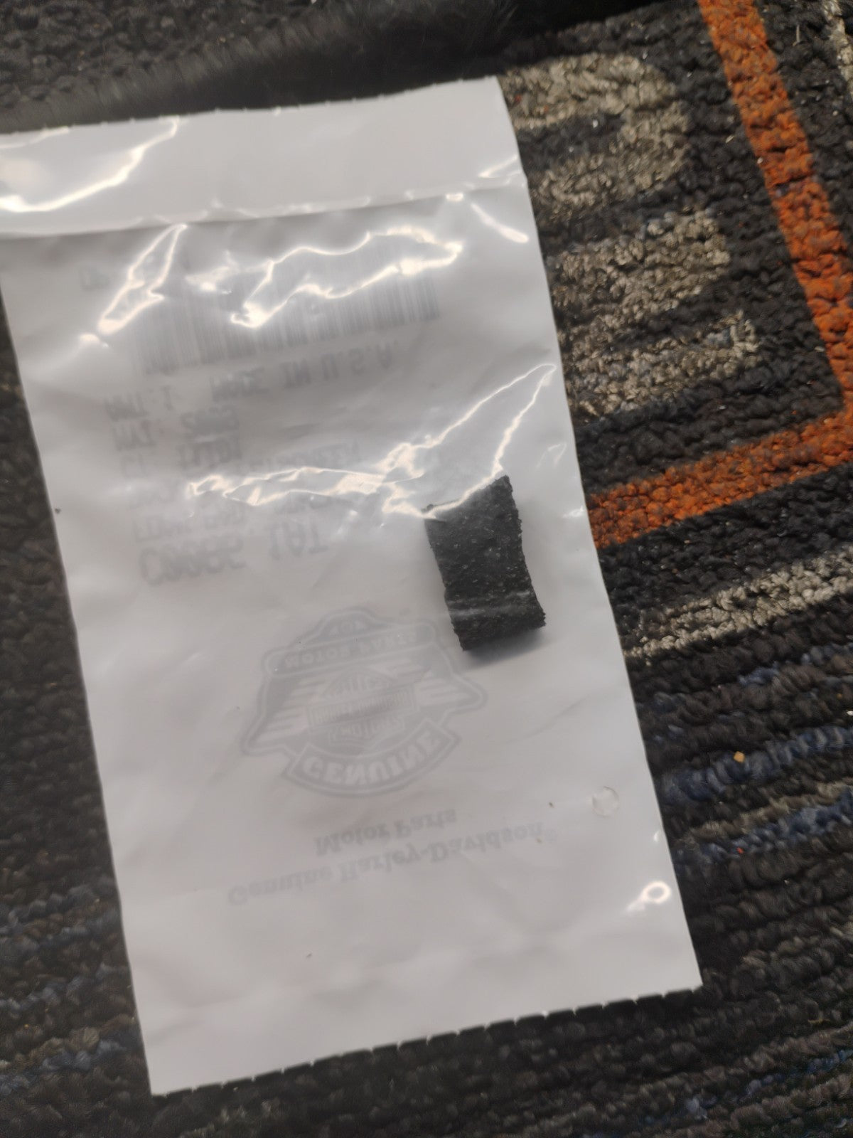 NOS OEM Harley-Davidson Flyscreen Adhesive Backed Foam Pad C0086.1AT