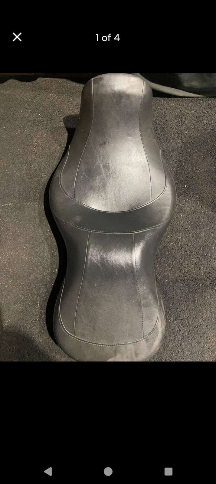 HARLEY-DAVIDSON GENUINE 12-18 DYNA SWITCHBACK 2-UP SEAT 54166-12-R