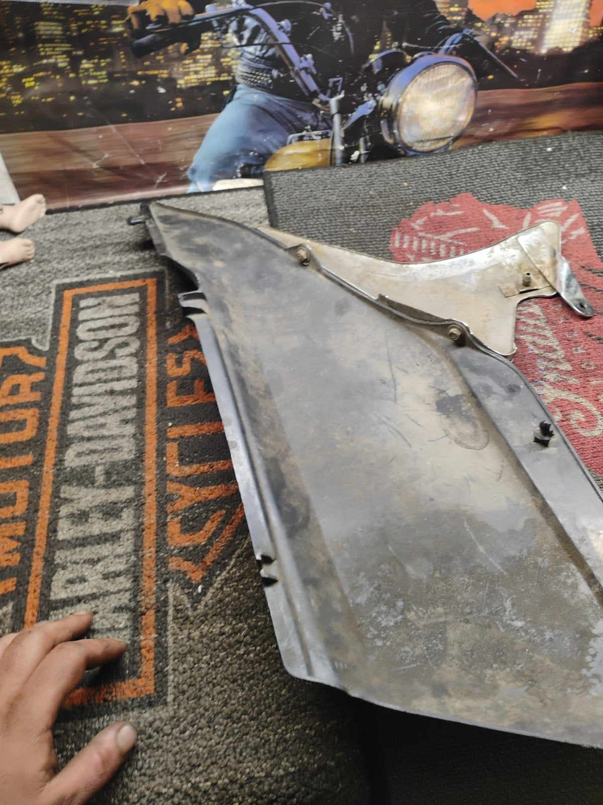 Suzuki GV1400 GV 1400 Cavalcade Left Side Cover Fairing Panel