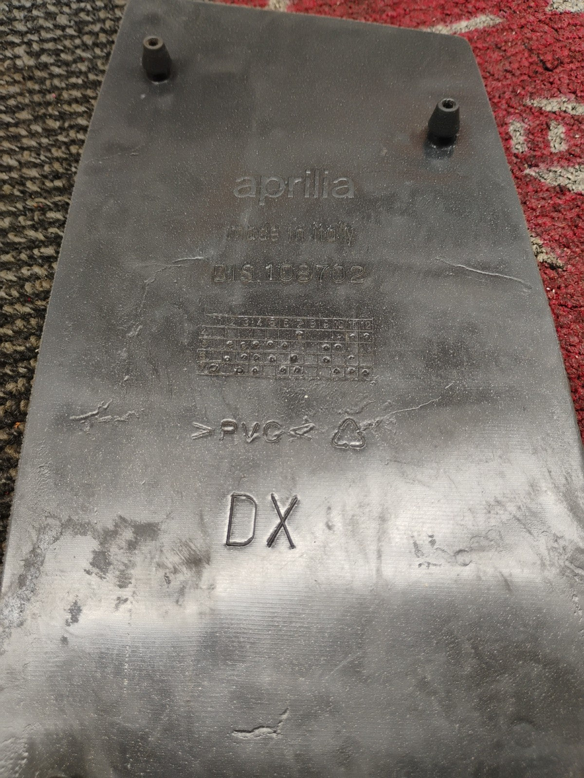 Aprilla Rs50 Rubber Foot Mat Right