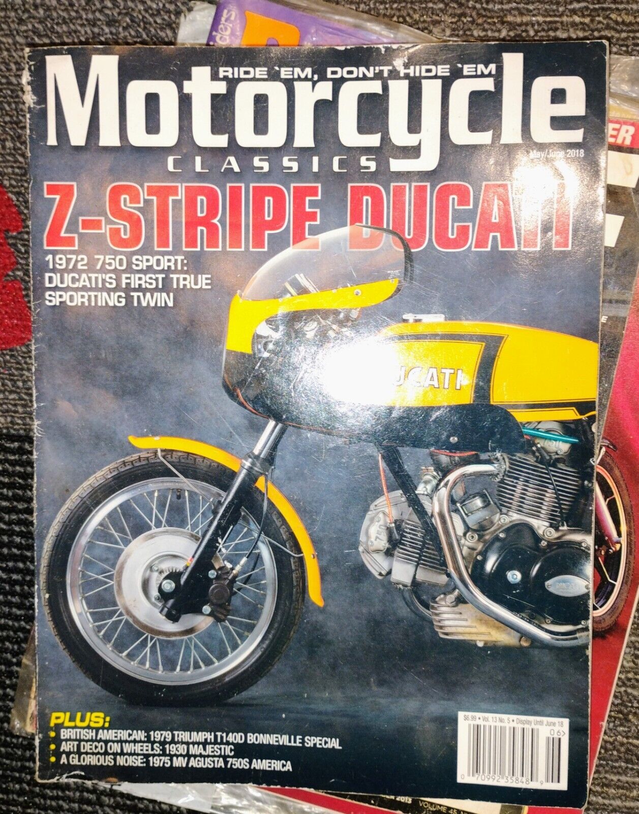 Motorcycle Classics Magazine May June 2018