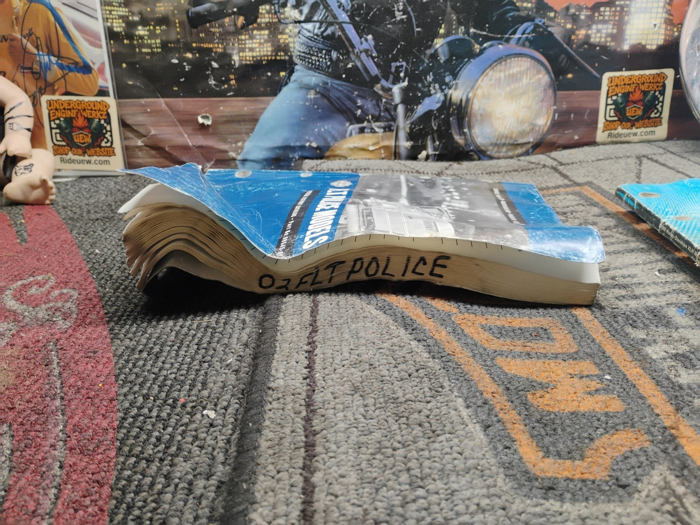 2002 Harley Davidson FLT Police Models Parts Catalog 99545-02