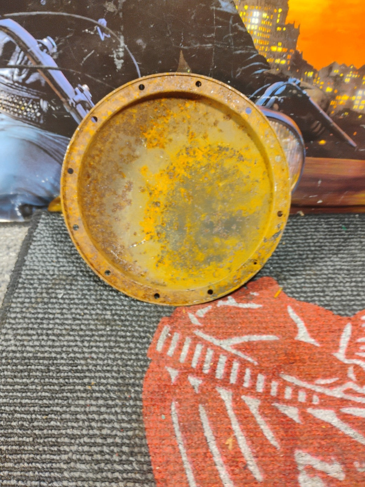 Harley-Davidson Ironhead Clutch Derby Cover K Model