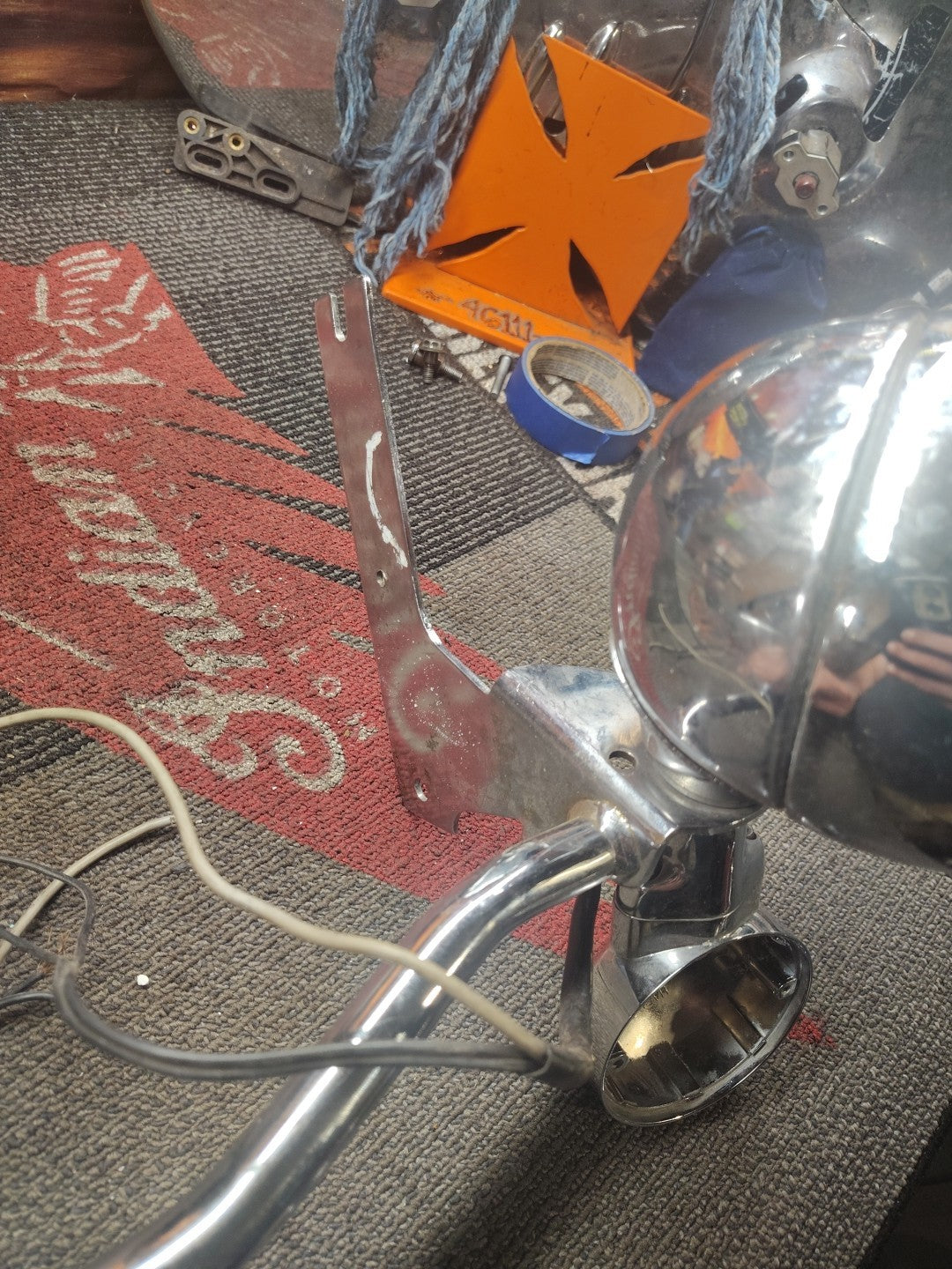 1432 03 HARLEY-DAVIDSON SOFTAIL FOGLAMP PASSING LAMP TURN SIGNAL TOUR LIGHTS