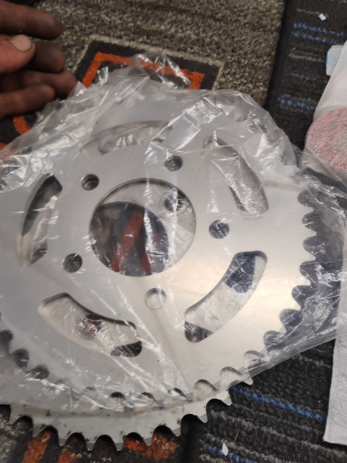 01 BMW Hp4 Racing Motorcycle Sprocket Set 71 11 8 405 217 OEM 1 Set