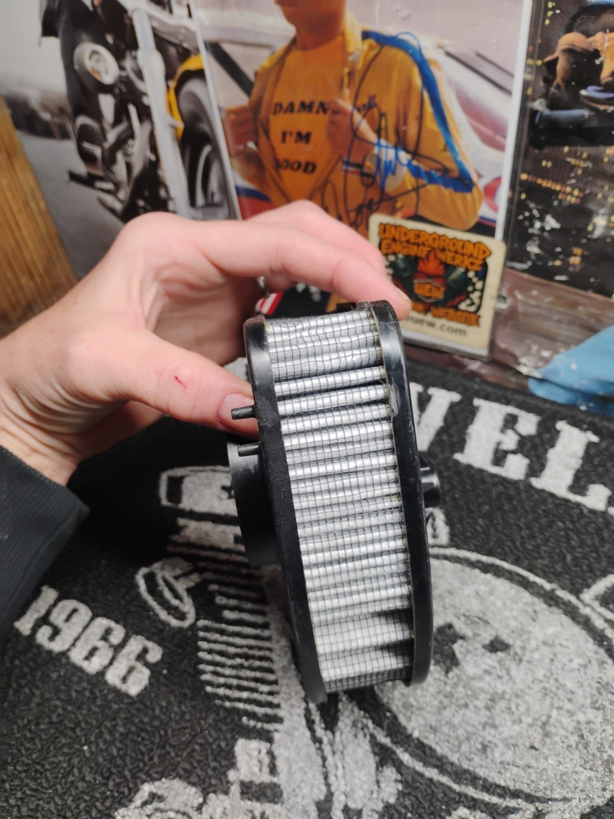 Harley Davidson Milwaukee 8 Touring OEM Air Cleaner Backing Plate Filter