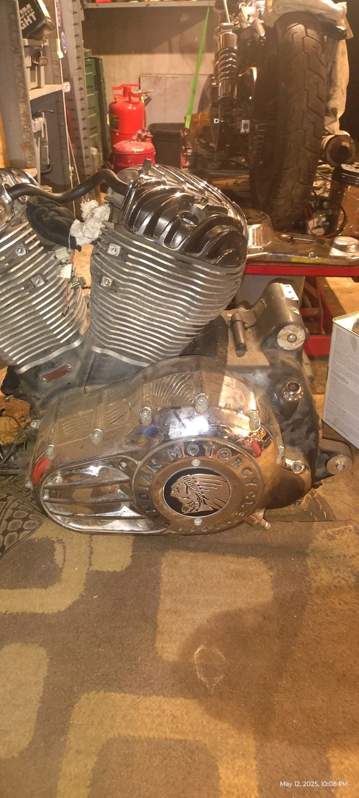 2017 Indian Roadmaster Complete Engine