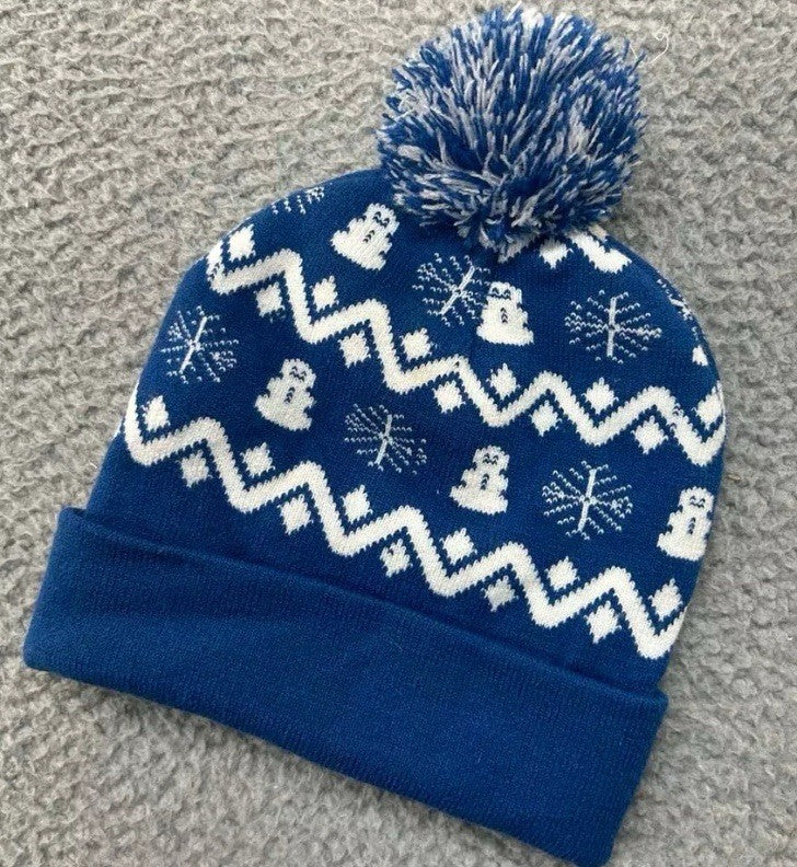 Indianapolis Colts Main Gate Winter Snowman Beanie