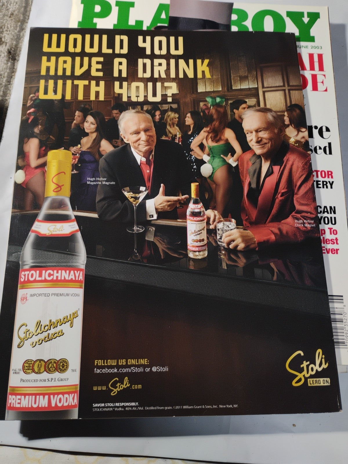 May 2011 Playboy Magazine - Karina Smirnoff Cover & Playmate Sasha Bonilova -