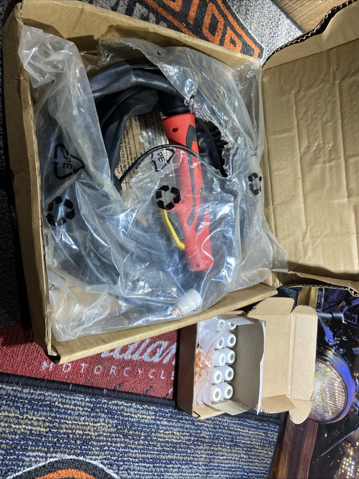Reboot Plasma Cutter Torch 40A PT31 16FT High Duty Cycle for Cut Black+red