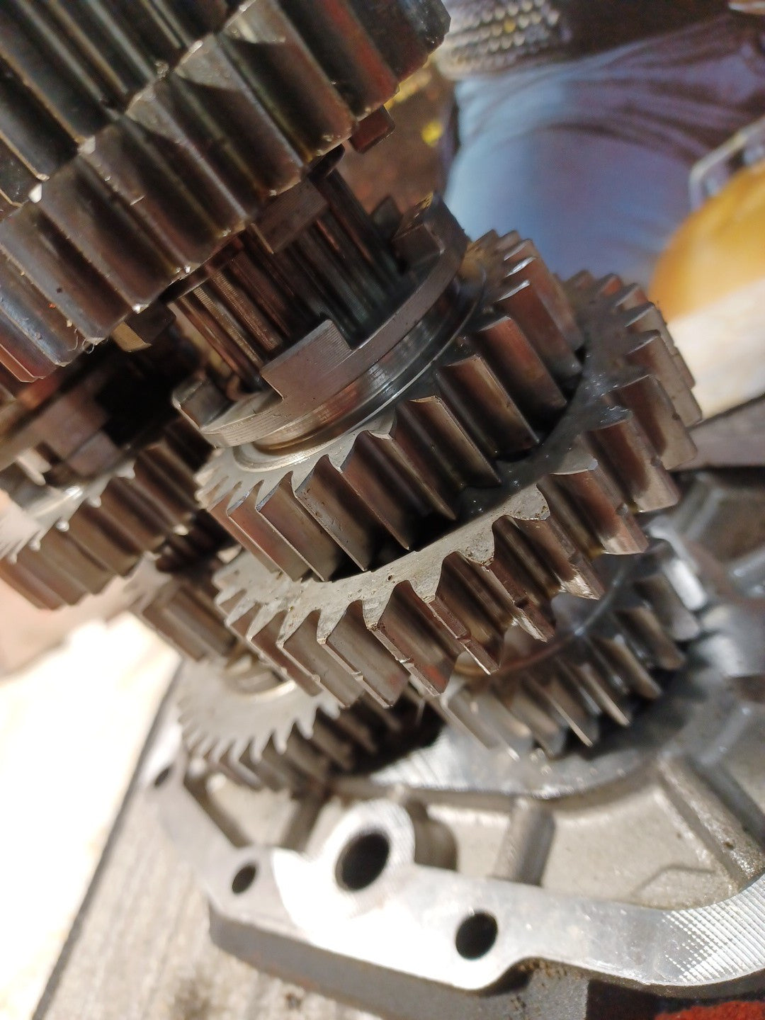 Vintage OEM Harley-Davidson Big Twin Transmission Gears And Parts 5 speed