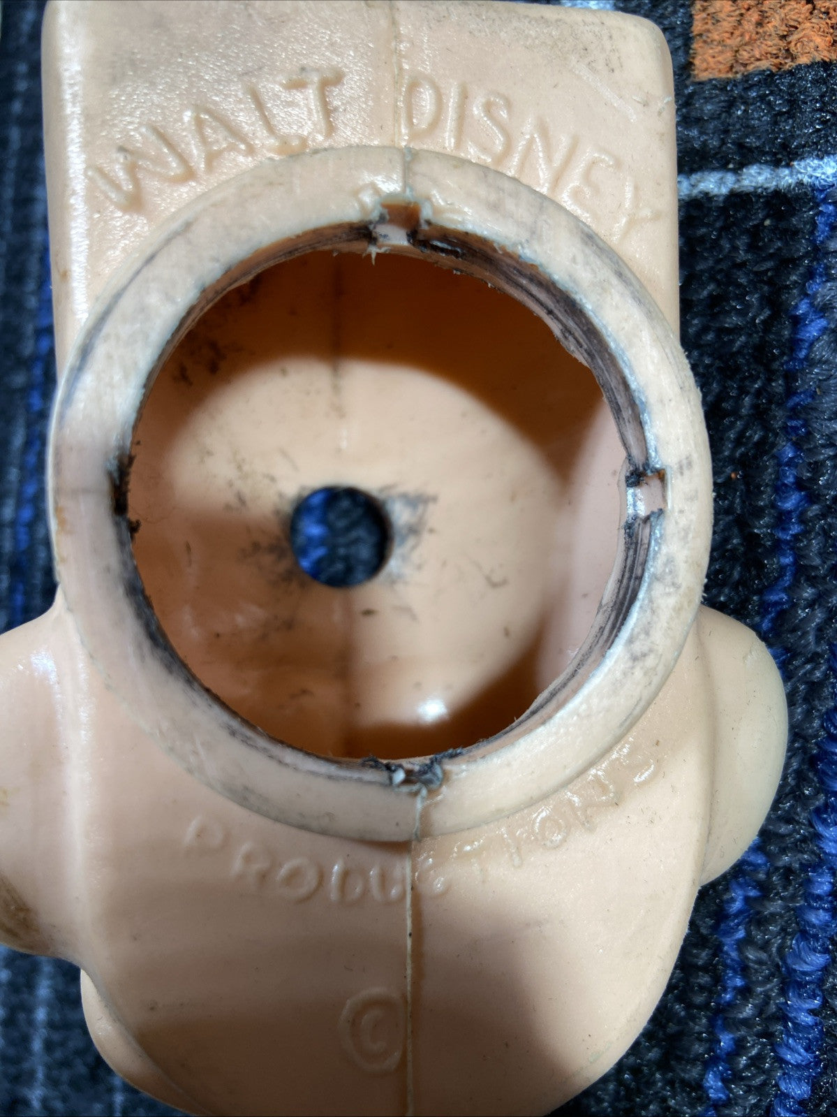 Vintage MICKEY MOUSE PENCIL SHARPENER COVERWalt Disney Productions Marching Band