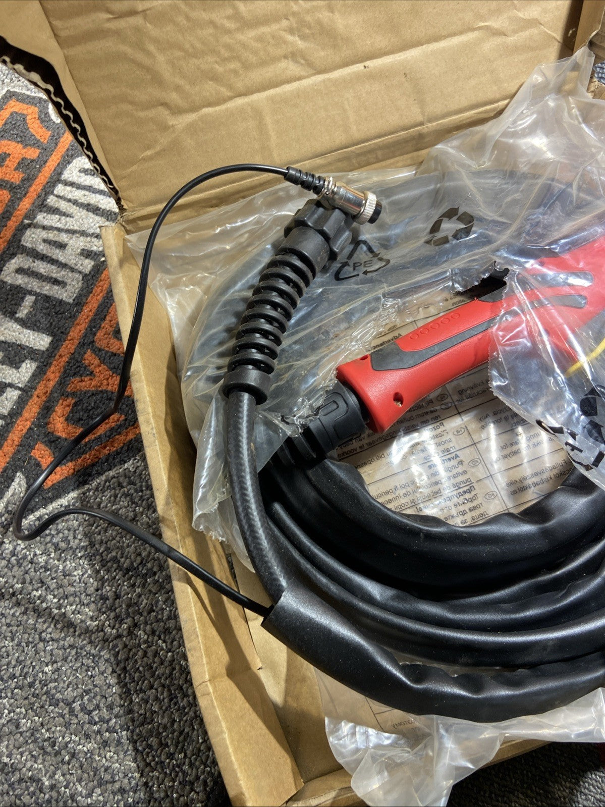 Reboot Plasma Cutter Torch 40A PT31 16FT High Duty Cycle for Cut Black+red