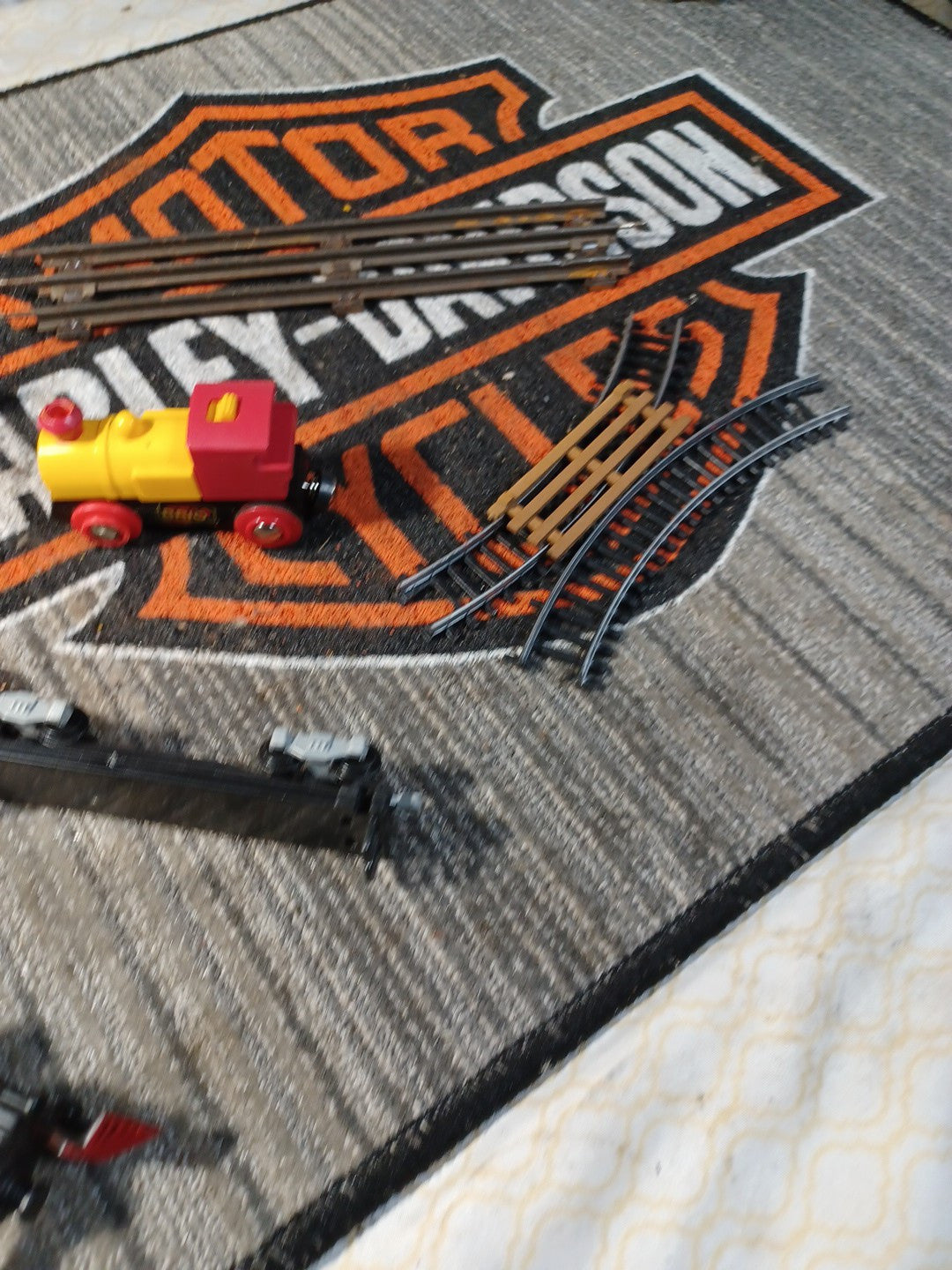 1990 - Vintage "Echo" The Classic Rail Train Set Parts Lot- USED!