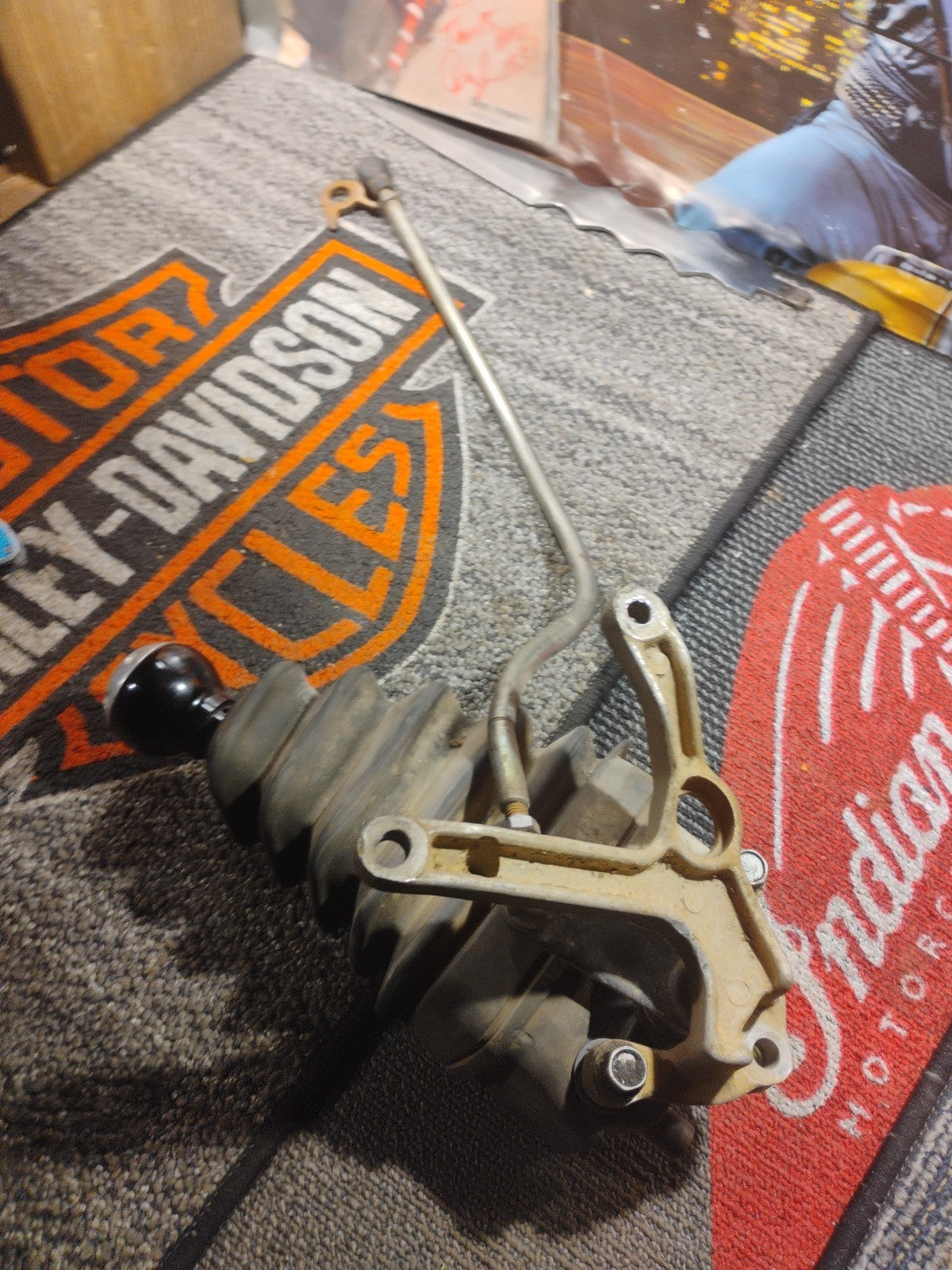 Yamaha Kodiak Grizzly Shifter Assembly W/Bracket & Linkage OEM 5GH-18300-03-00