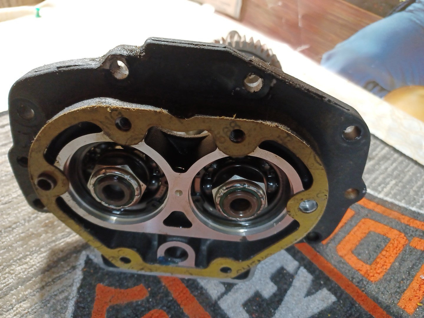 Vintage OEM Harley-Davidson Big Twin Transmission Gears And Parts 5 speed