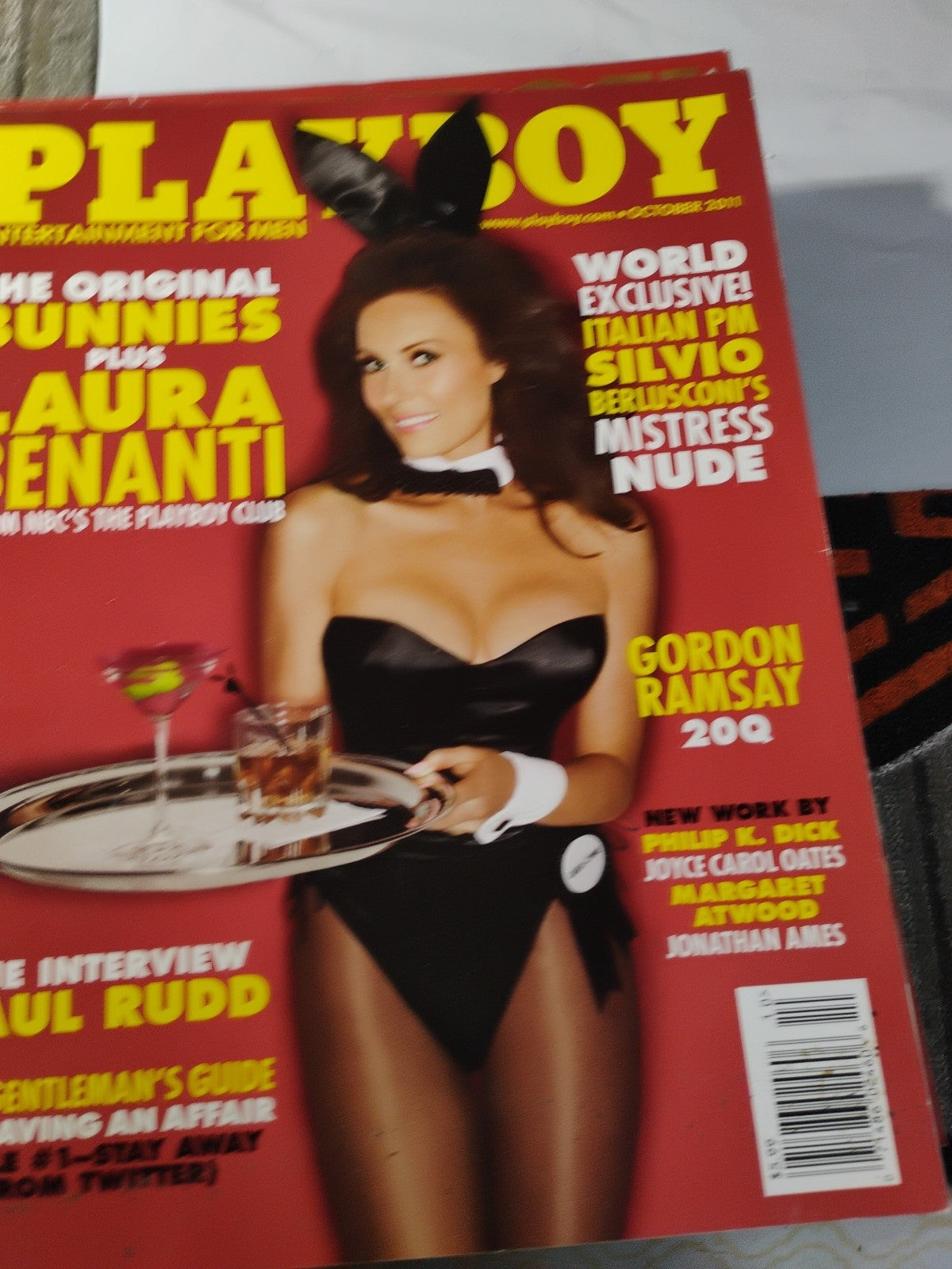 Playboy Magazine October 2010 - Laura Benananti Cover, 10th Anniversary Edition