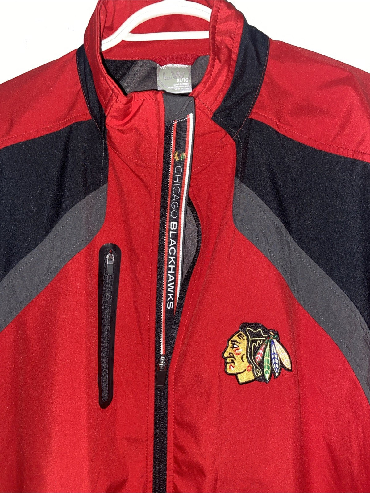 Chicago Blackhawks NHL Jacket Level Wear Brand Size XL