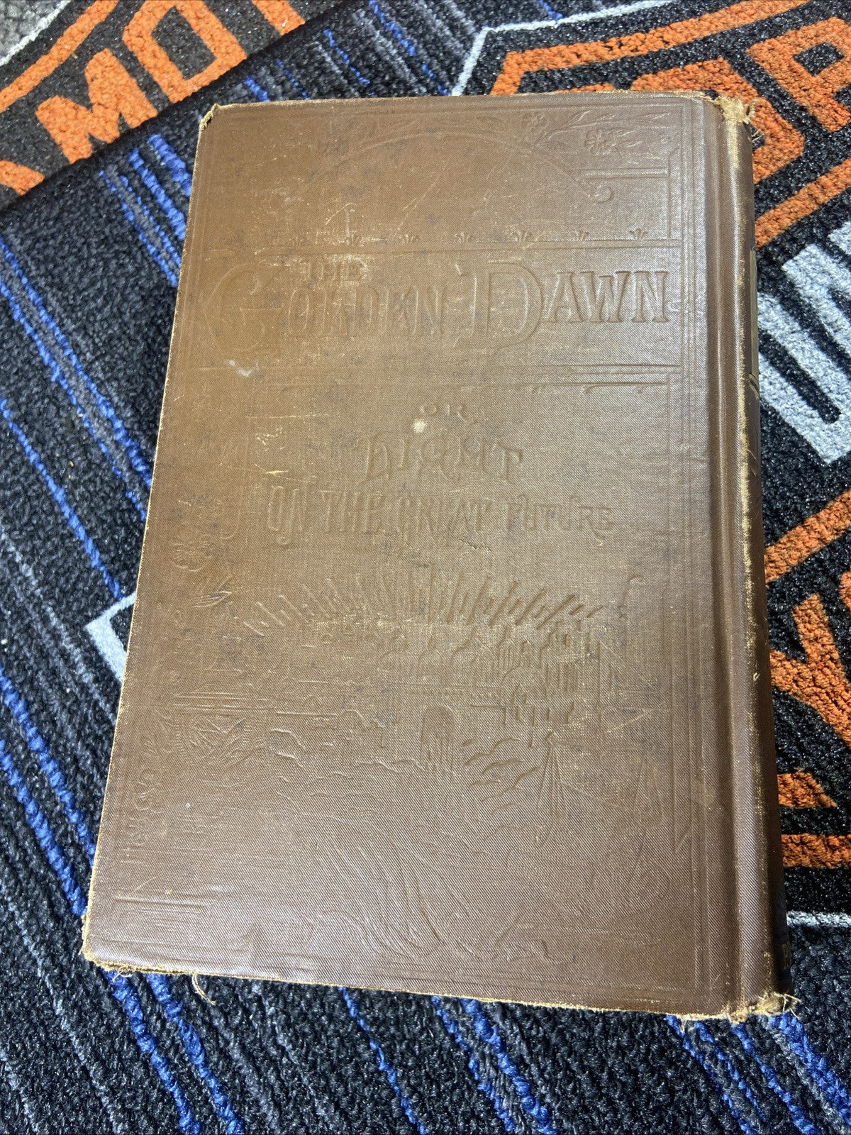 The Golden Dawn Light of The Great Future by Rev JH Potts VG. 1880