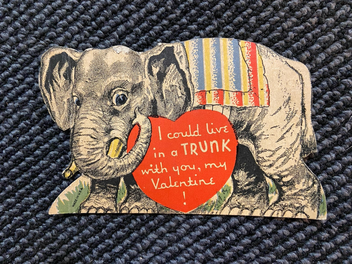 Lot Of 4 Vintage Valentines/ Cards 1920s-40’s