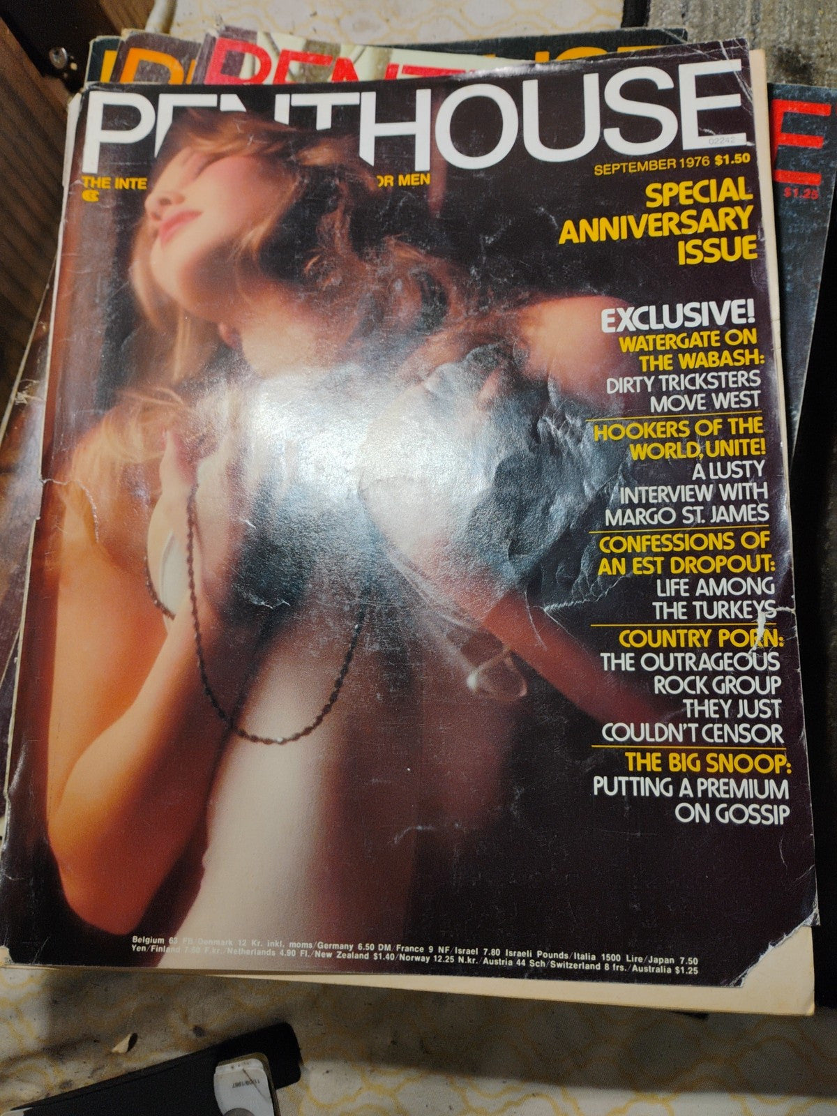 Title: Vintage Penthouse Magazine - September 1976: Dawn Shaw Dazzles as Pet of