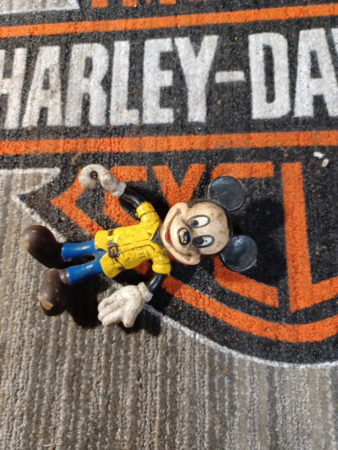 Walt Disney company vintage bendable Mickey mouse large