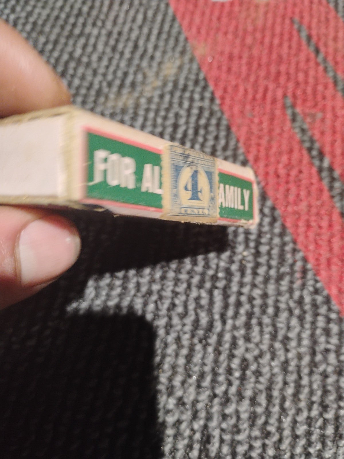 Vintage1920s Bodi-Tone Tonic For Body Box NOS Chicago W 4 Cent Proprietary Stamp