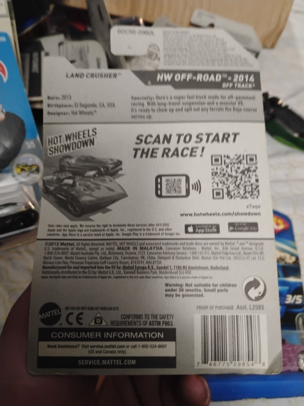 Land Crusher Suv (HW Off-Road)(Hot Wheels)(2013)