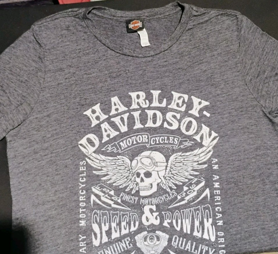 Harley Davidson Of Bloomington Indiana Women's Size M Tshirt