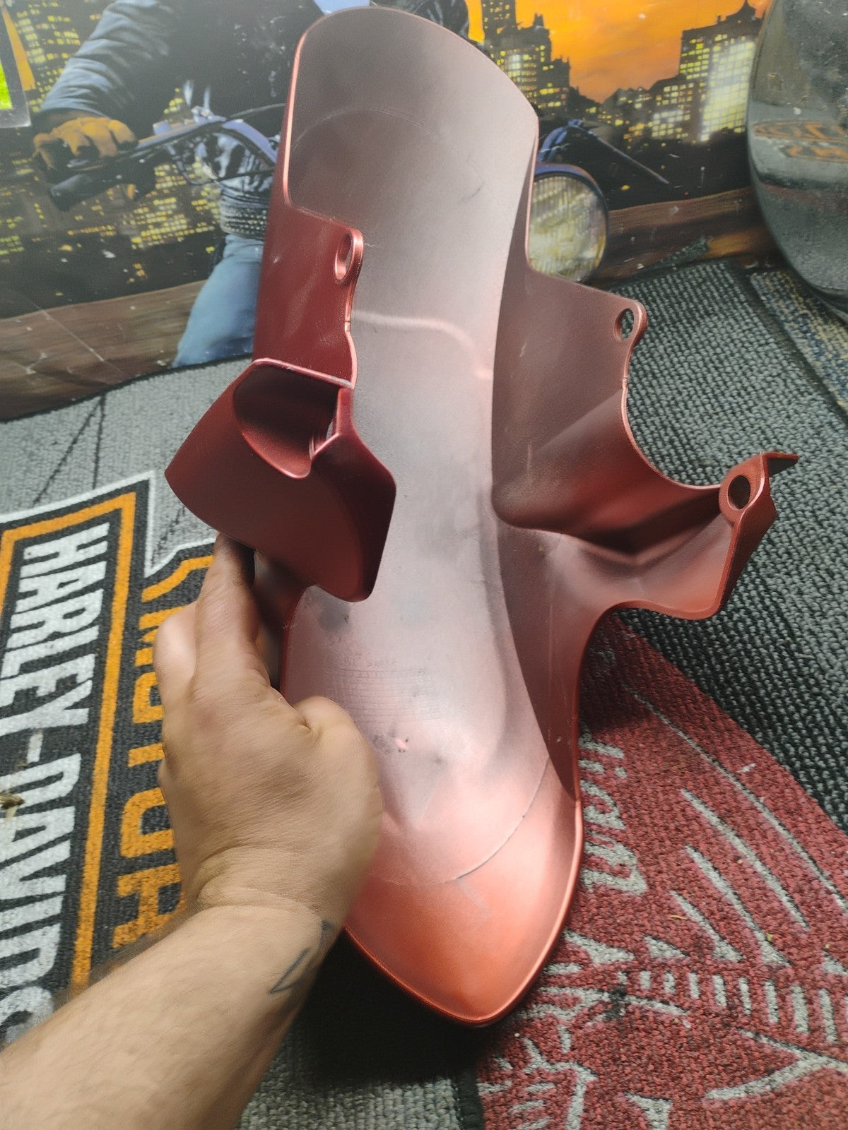 08-12 Yamaha Yzf R6 R6r R6 Oem Front Wheel Fender Cowl Fairing Plastic Mud Guard