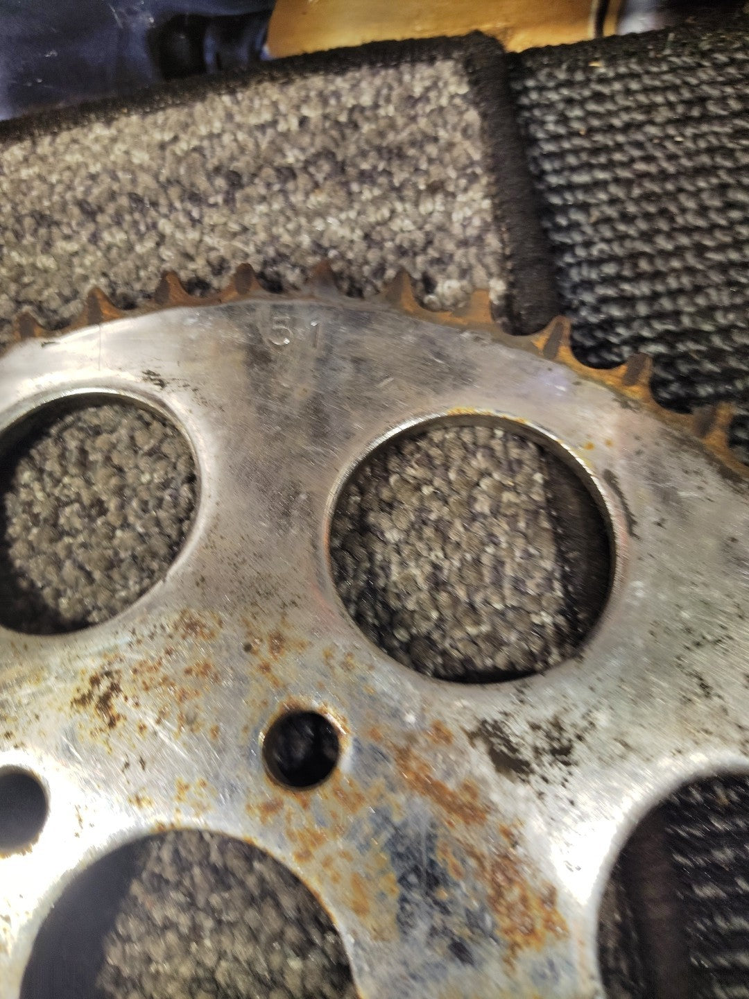 Harley-Davidson 51 Tooth Chrome Final Drive Sprocket New 40954-83