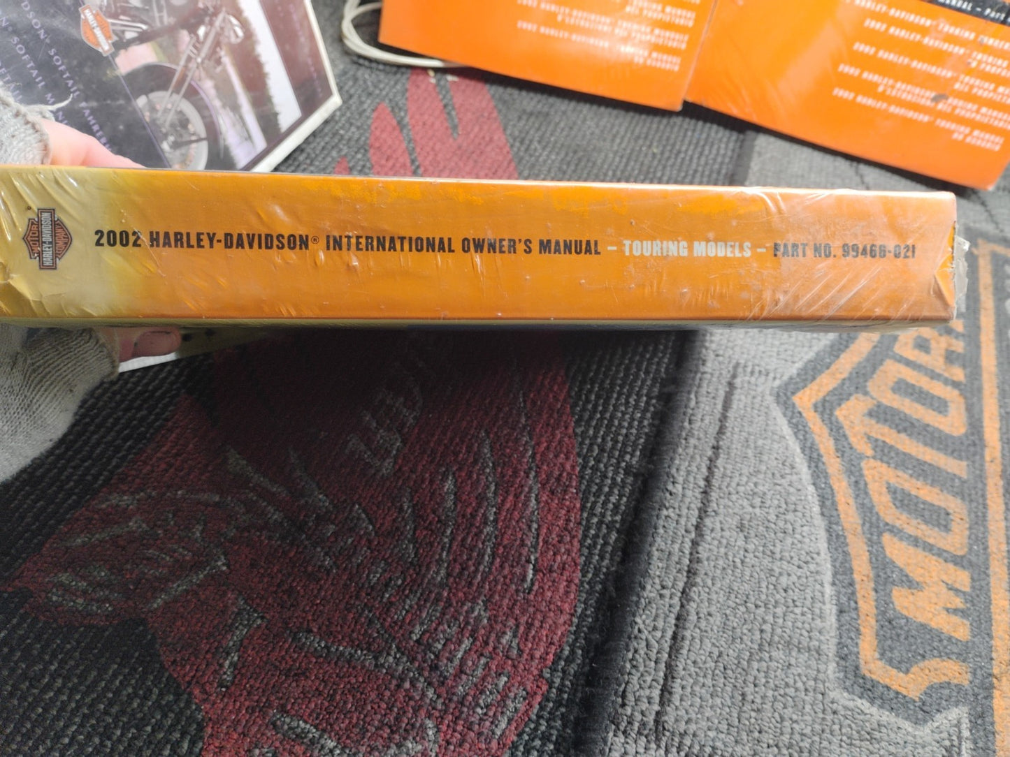 2002 Harley Davidson Road King Electra Glide Motorcycle Owner Manual User Guide