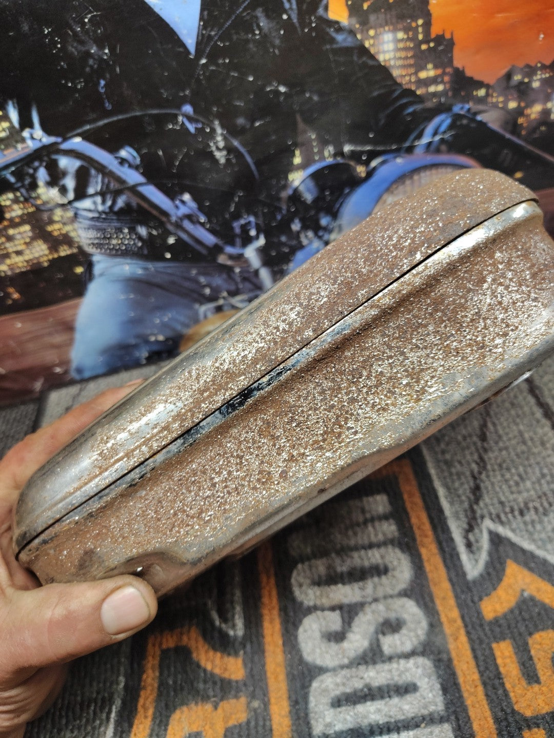  Crusty 1955 Harley Panhead Flathead Knucklehead EL FL UL OEM *2252A Tool Box 