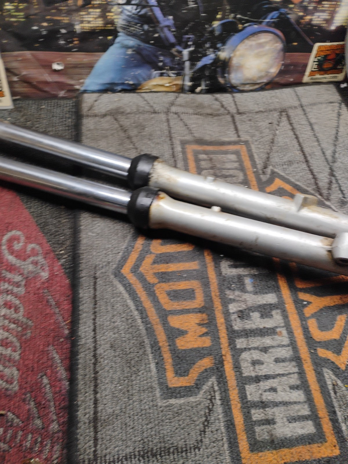 1999 kawasaki kx 65 Front Shocks And Axle 