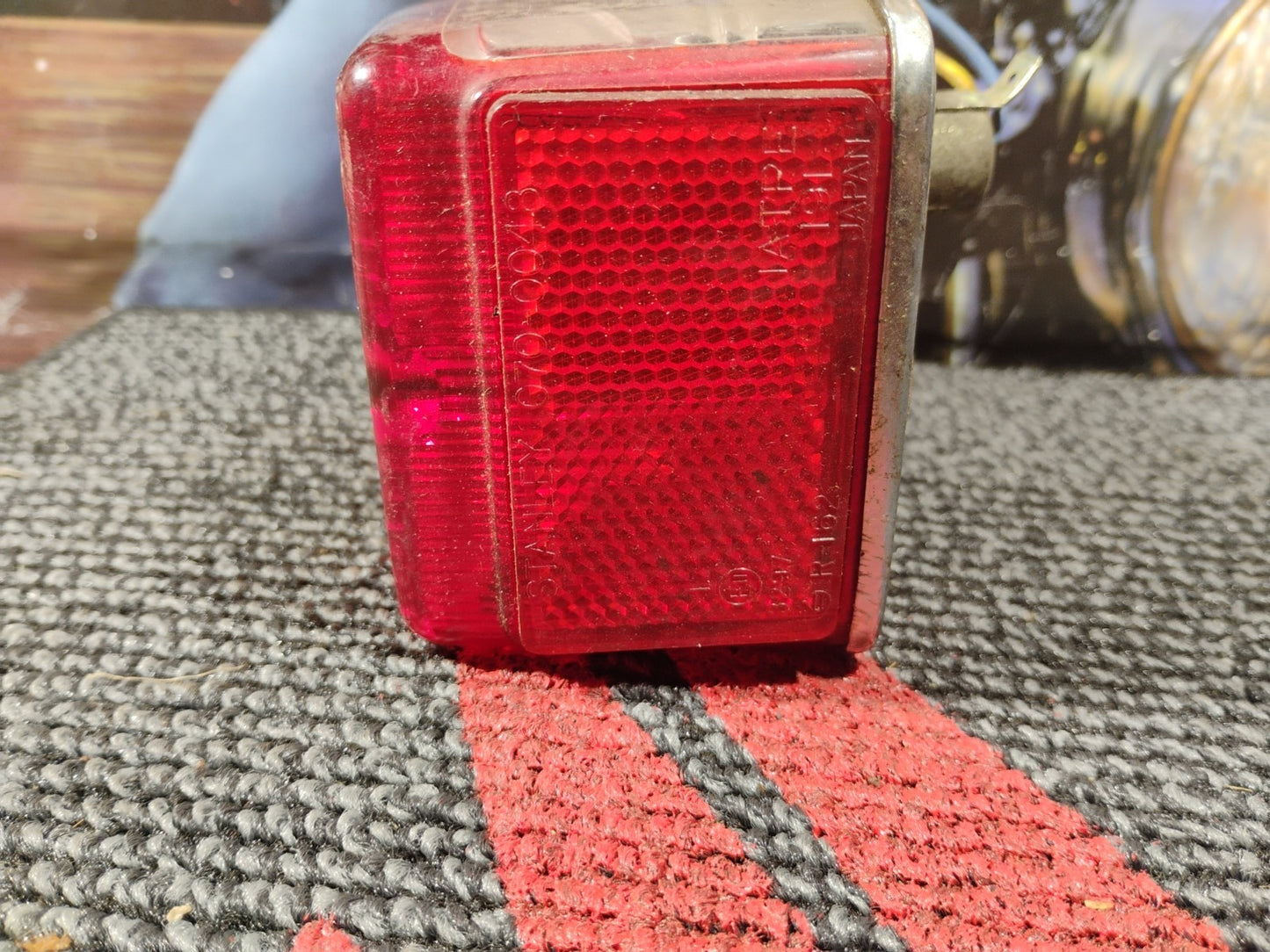 Vintage Japan Motorcycle Tail Light Stanley 040-5630