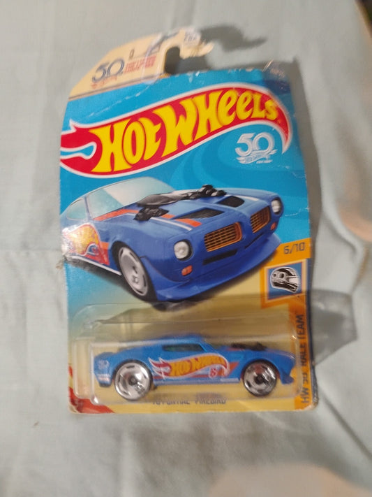 HOT WHEELS 50 YEARS 1970 PONTIAC FIREBIRD #288/365 HW 50 RACE TEAM 6/10 *VHTF*