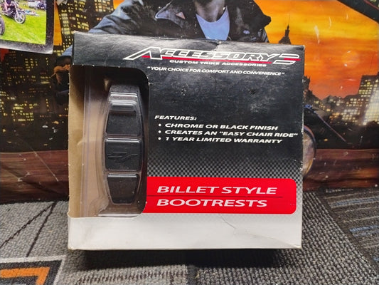 Accessory3 Custom Trike Billet Style Bootrest Harley-Davidson 